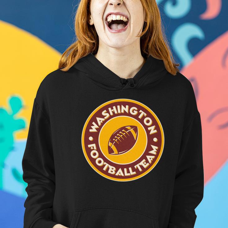 Vintage Washington Football Team Logo Emblem Tshirt Women Hoodie Gifts for Her