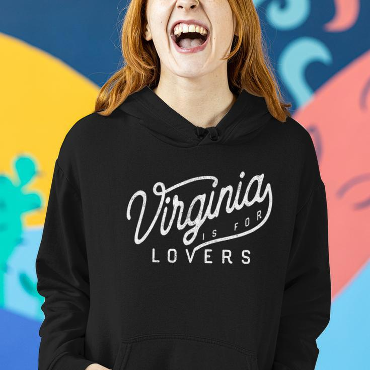 Virginia Is For Lovers Simple Vintage Women Hoodie Gifts for Her