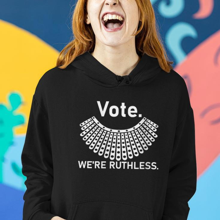 Vote Were Ruthless Feminist Women Hoodie Gifts for Her