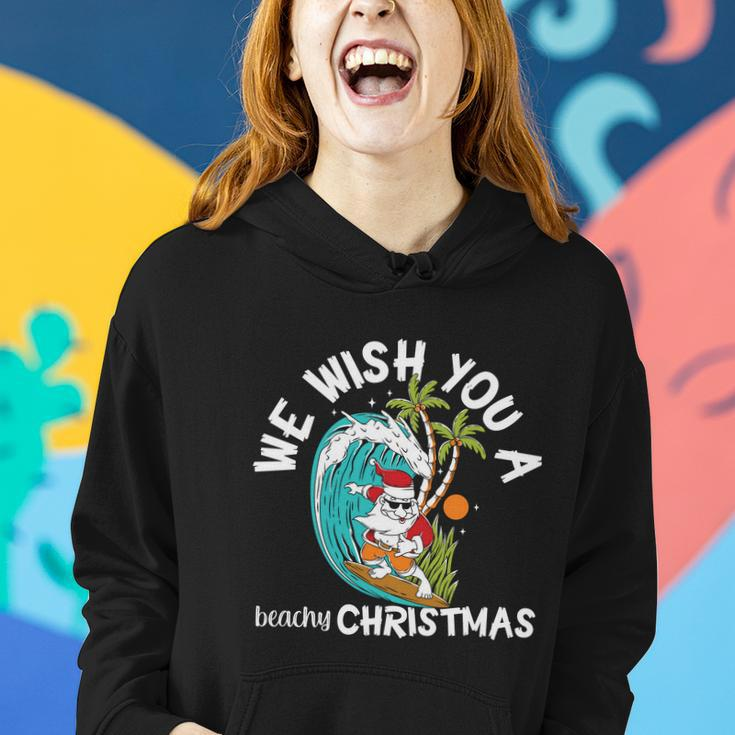 We Wish You A Beachy Christmas In July Women Hoodie Gifts for Her