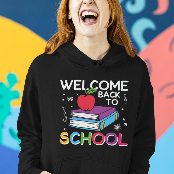 Welcome Back To School 1St Day 100 Days Of School Women Hoodie Gifts for Her