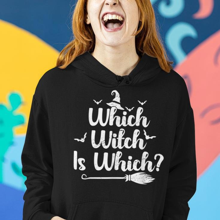 Which Witch Is Which Funny Halloween English Grammar Teacher V2 Women Hoodie Gifts for Her