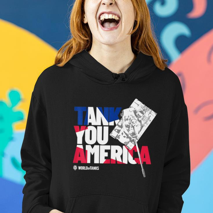 World Of Tanks 4Th Of July Tank You America Women Hoodie Gifts for Her