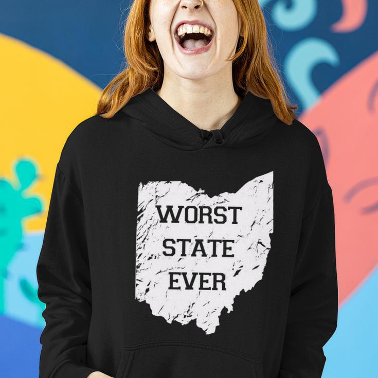 Worst State Ever Ohio Sucks Tshirt Women Hoodie Gifts for Her