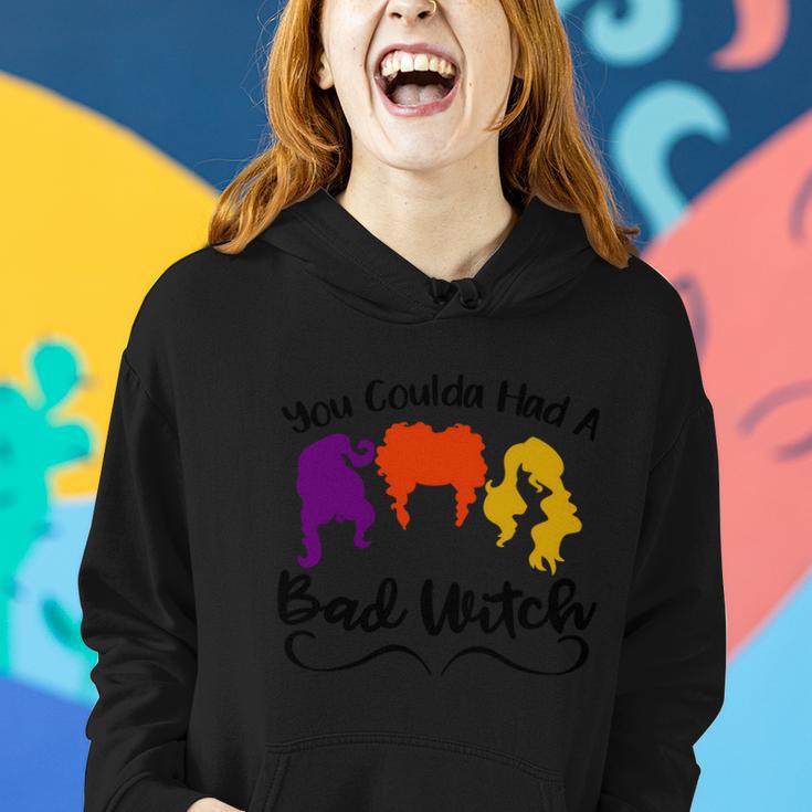 You Coulda Had A Bad Witch Halloween Quote Women Hoodie Gifts for Her