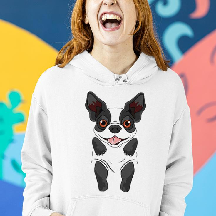 Boston Terrier Design For Dog Lover Women Hoodie Gifts for Her