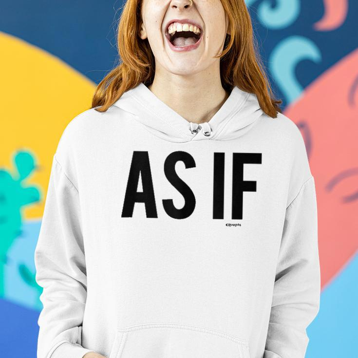 Clueless As If Simplified Type Women Hoodie Gifts for Her