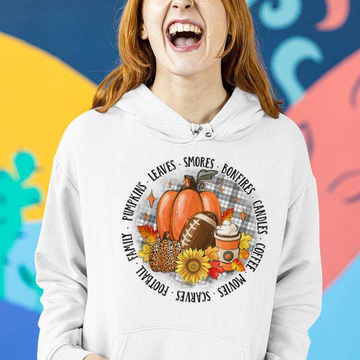 Cute Halloween Autumn Season Vibes For Autumn Lovers Women Hoodie Gifts for Her