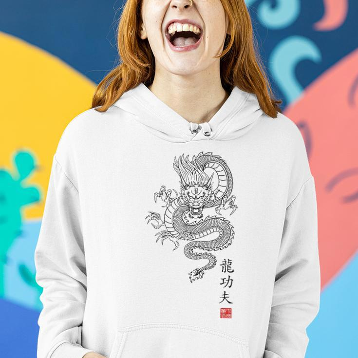 Dragon Kung Fu Women Hoodie Gifts for Her