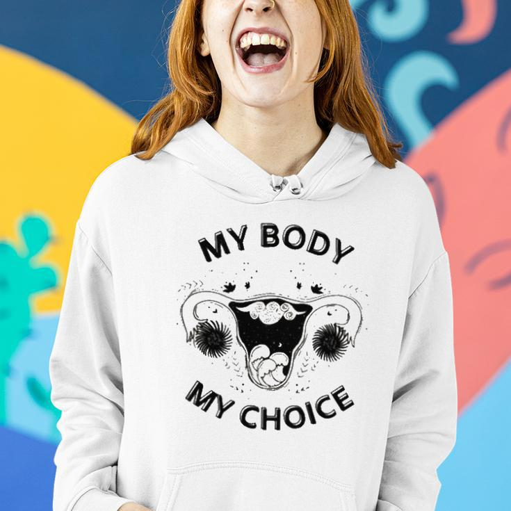 Pro-Choice Texas Women Power My Uterus Decision Roe Wade Women Hoodie Gifts for Her