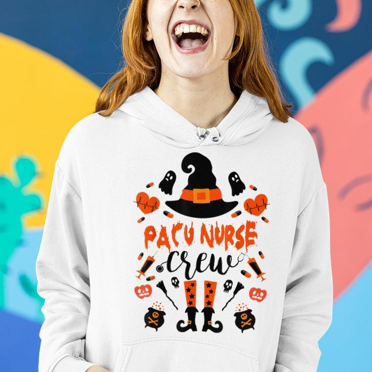 Witch Pacu Nurse Crew Costume Halloween Witch Broom Costume Women Hoodie Gifts for Her