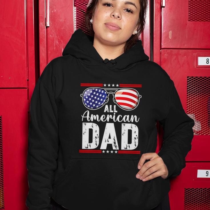 All American Dad Shirt Fourth 4Th Of July Sunglass Women Hoodie Unique Gifts