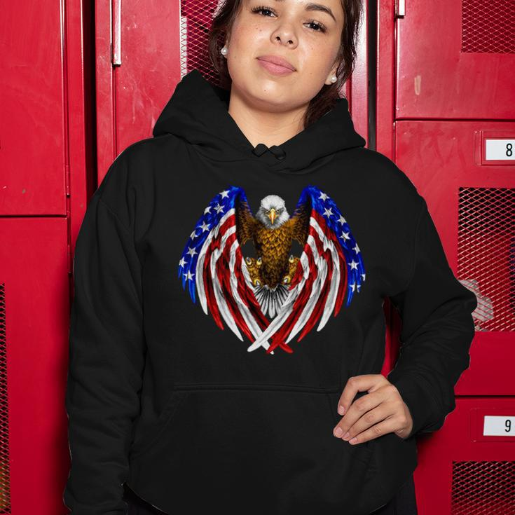 American Flag Eagle V2 Women Hoodie Unique Gifts