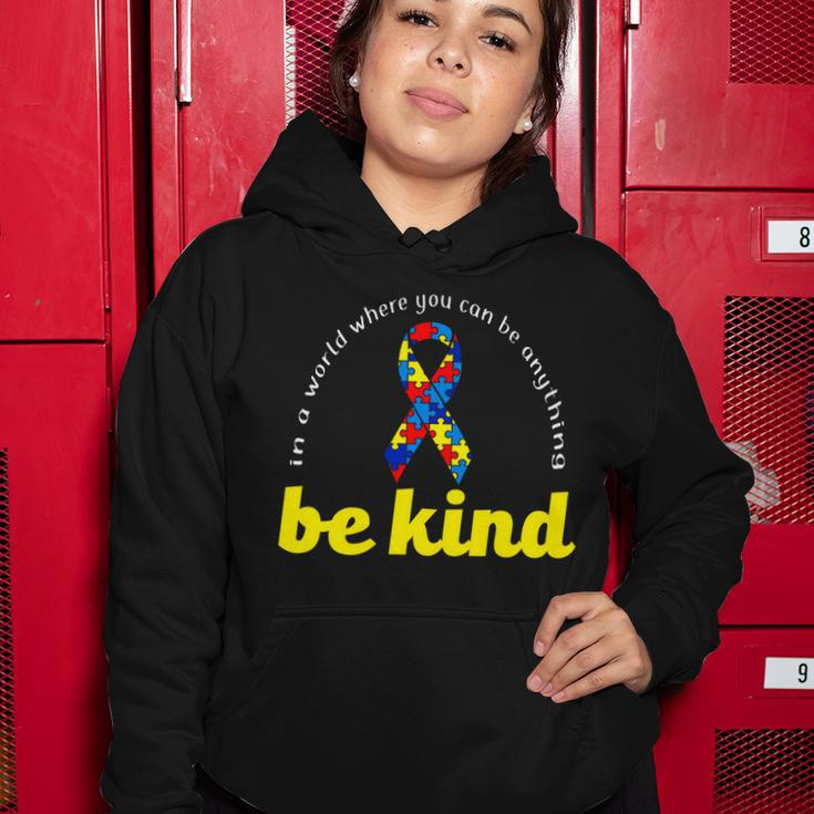 Autism Awareness Be Anything Be Kind Tshirt Women Hoodie Unique Gifts