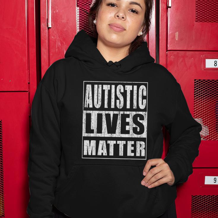 Autistic Lives Matter Funny Autism Supporter Gift Tshirt Women Hoodie Unique Gifts