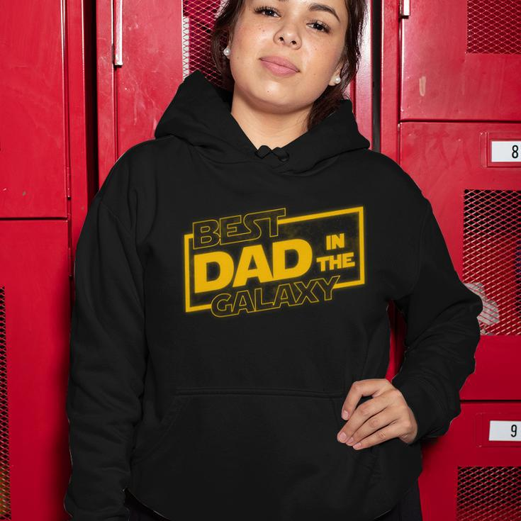 Best Dad In The Galaxy Movie Parody Logo Tshirt Women Hoodie Unique Gifts