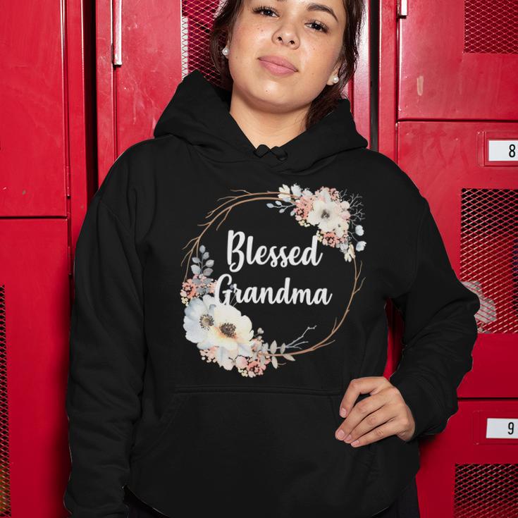 Blessed Grandma Floral Tshirt Women Hoodie Unique Gifts