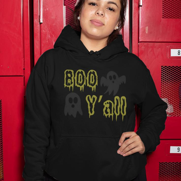 Boo Yall Ghost Boo Halloween Quote Women Hoodie Unique Gifts