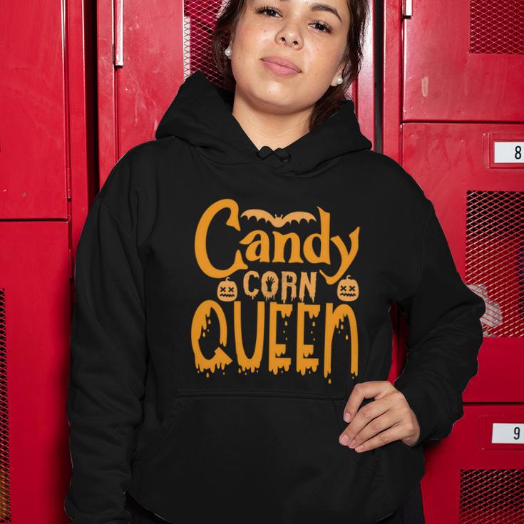 Candy Corn Queen Halloween Quote Women Hoodie Unique Gifts