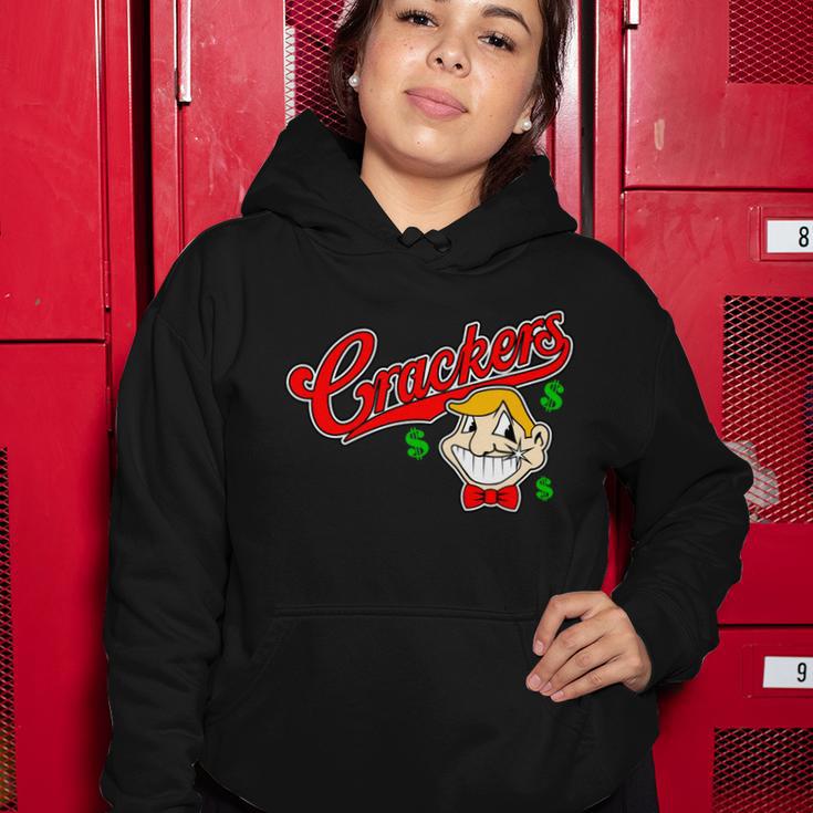 Caucasians Crackers Baseball Money Logo Women Hoodie Unique Gifts