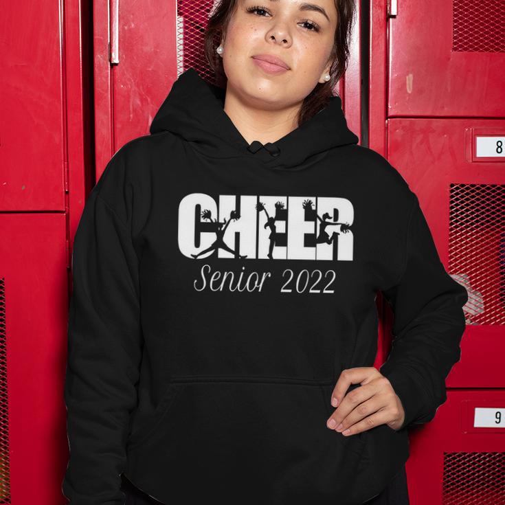 Cheer Senior 2022 Spirit Cheerleader Outfits Graduation Funny Gift Women Hoodie Unique Gifts