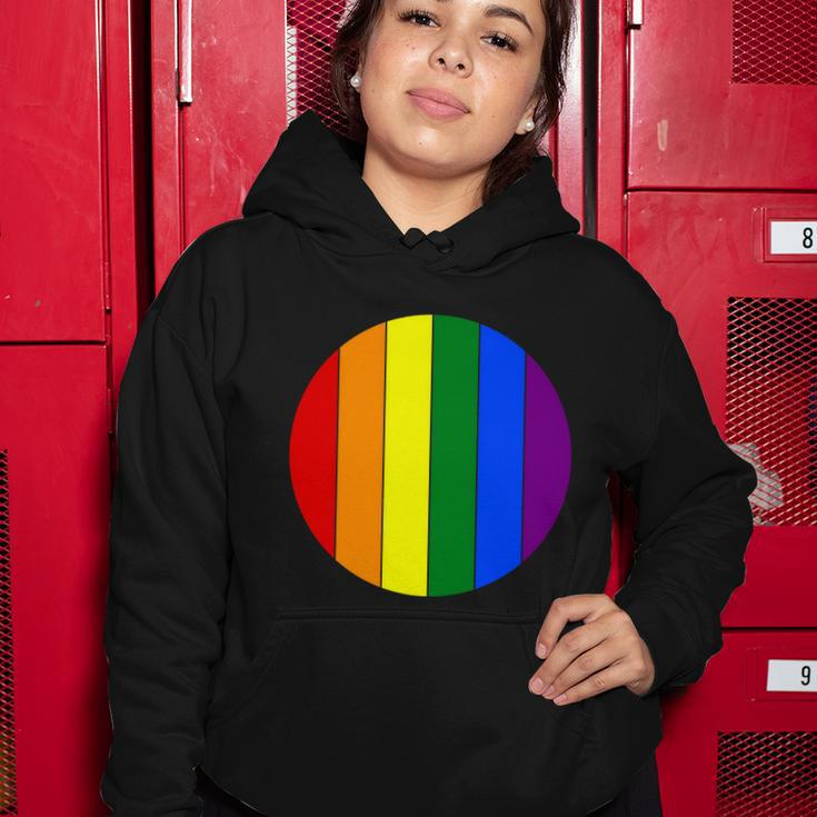 Circle Lgbt Gay Pride Lesbian Bisexual Ally Quote Women Hoodie Unique Gifts
