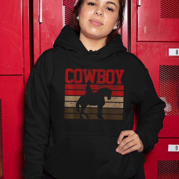 Cowboy Rodeo Horse Gift Country Women Hoodie Unique Gifts