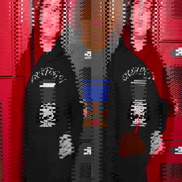 Crushing It Nutcracker Christmas Women Hoodie Unique Gifts