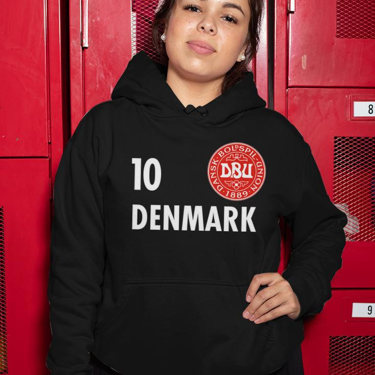 Denmark Danish Soccer No 10 Dbu Logo Women Hoodie Unique Gifts