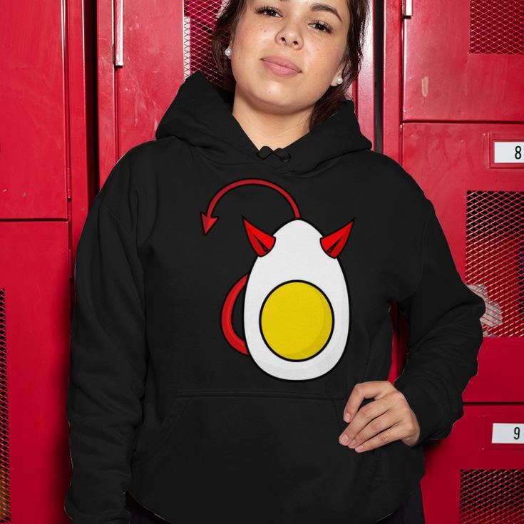 Deviled Egg Funny Halloween Costume Women Hoodie Unique Gifts