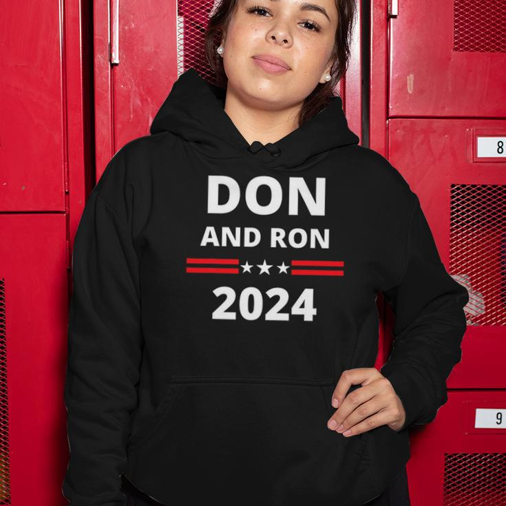 Don And Ron 2024 &8211 Make America Florida Republican Election Women Hoodie Unique Gifts