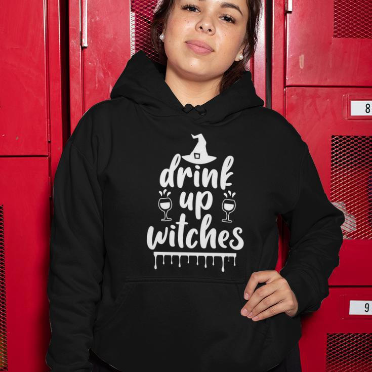 Drink Up Witches Halloween Quote V6 Women Hoodie Unique Gifts