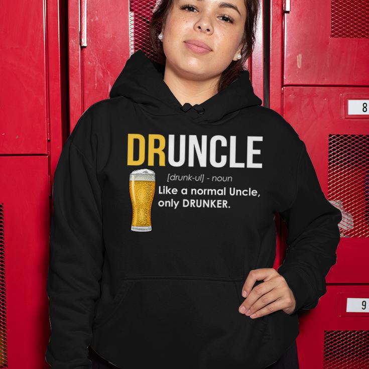 Druncle Like A Normal Uncle Only Drunker Tshirt Women Hoodie Unique Gifts