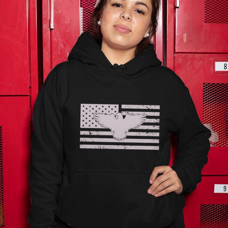 Eagle Graphic 4Th Of July American Independence Day Flag Plus Size Women Hoodie Unique Gifts