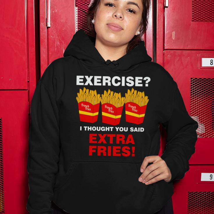 Exercise I Thought You Said French Fries Tshirt Women Hoodie Unique Gifts
