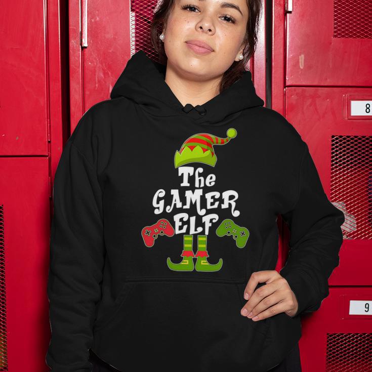 Family Matching Christmas The Gamer Elf Tshirt Women Hoodie Unique Gifts