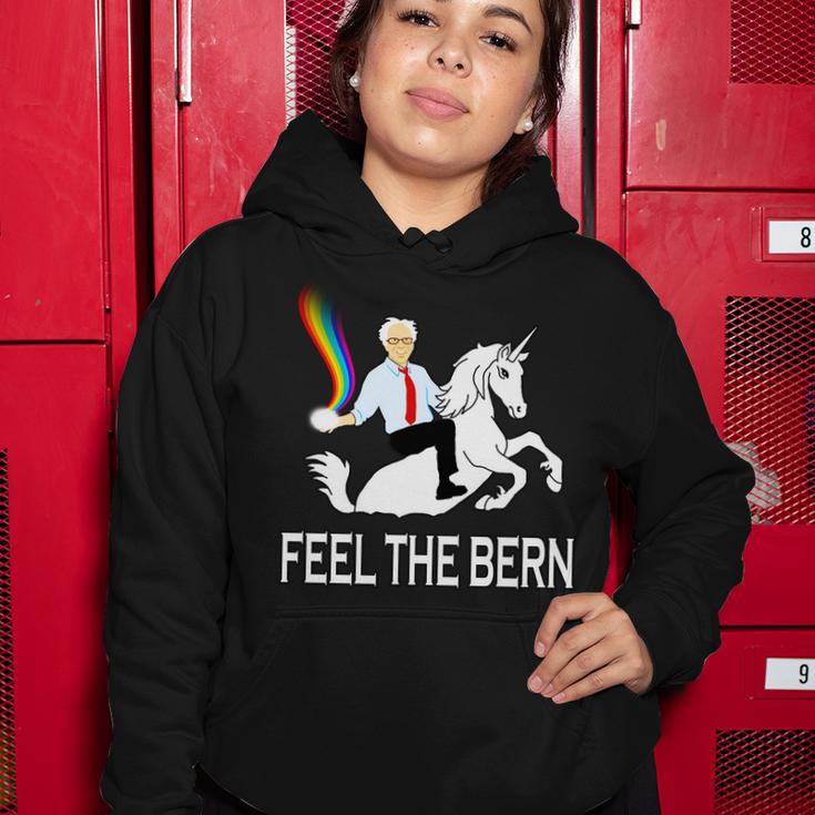 Feel The Magical Bern - Bernie Sanders Women Hoodie Unique Gifts