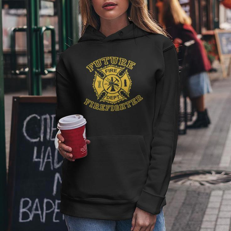 Firefighter Future Firefighter V2 Women Hoodie Funny Gifts
