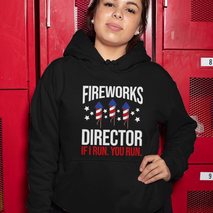 Firework Director Technician I Run You Run V2 Women Hoodie Unique Gifts