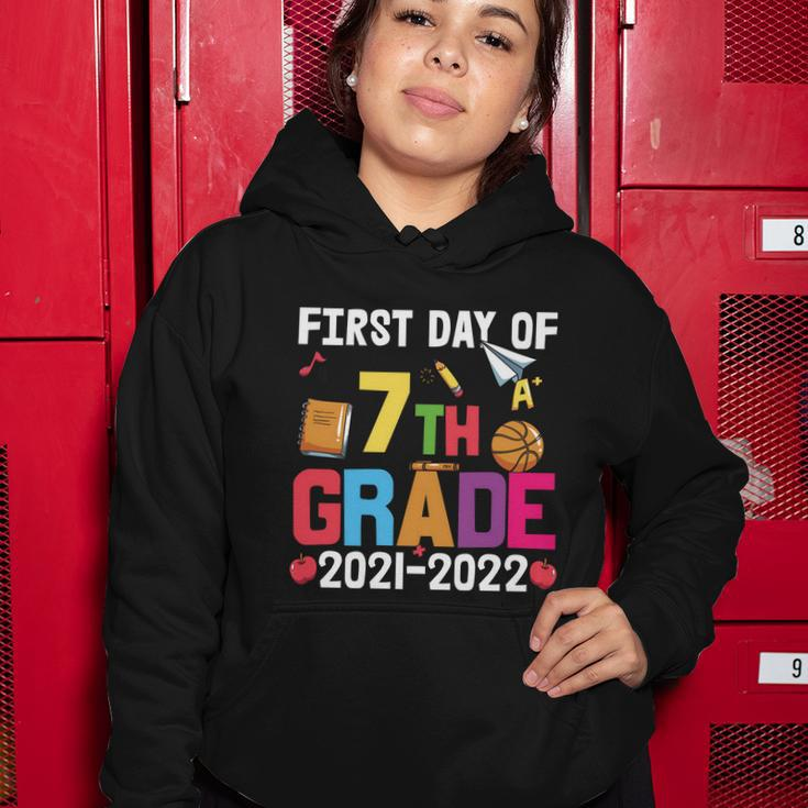 First Day Of 7Th Grade 2021_2022 Back To School Women Hoodie Unique Gifts