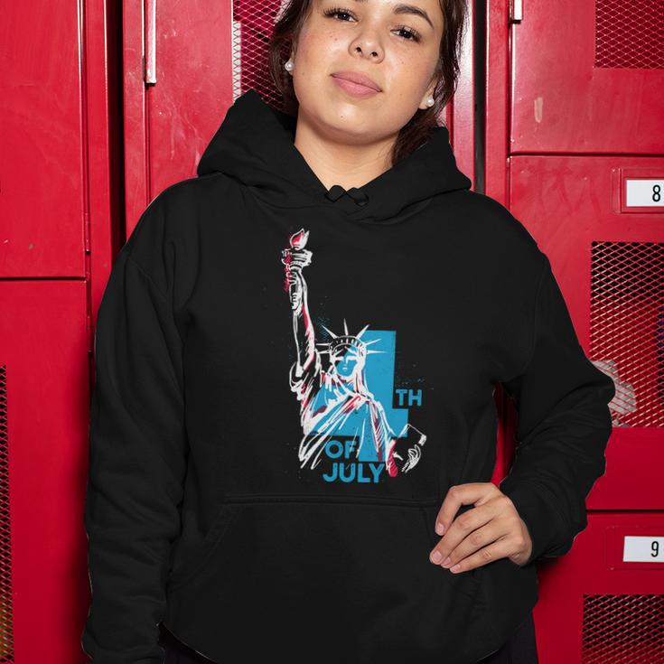 Fourth Of July Statue Of Liberty Women Hoodie Unique Gifts