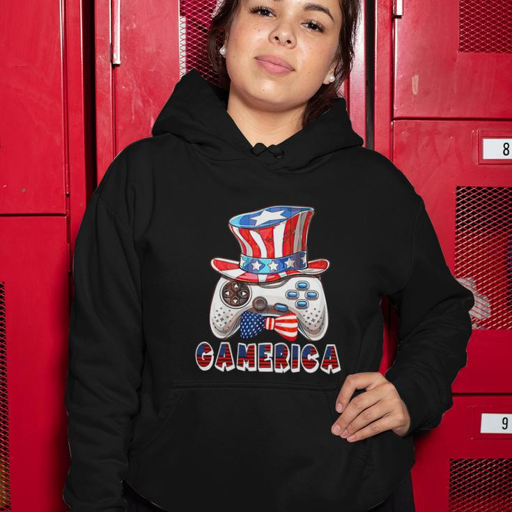 Gamerica 4Th Of July Usa Flag Women Hoodie Unique Gifts