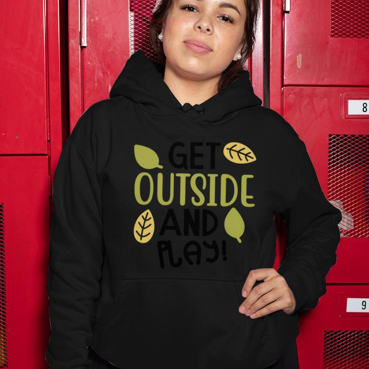 Get Outside And Play Halloween Quote V3 Women Hoodie Unique Gifts