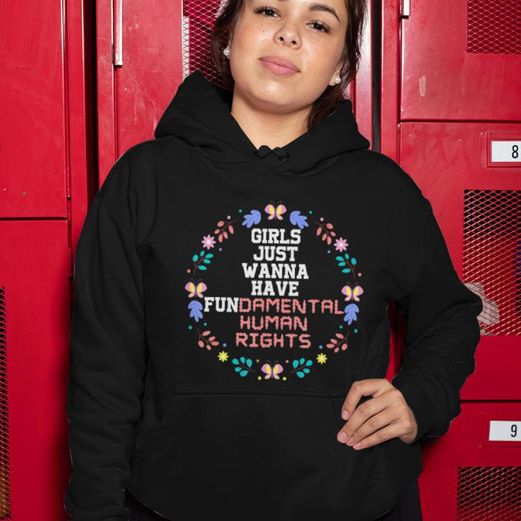 Girls Just Want To Have Fundamental Rights V2 Women Hoodie Unique Gifts