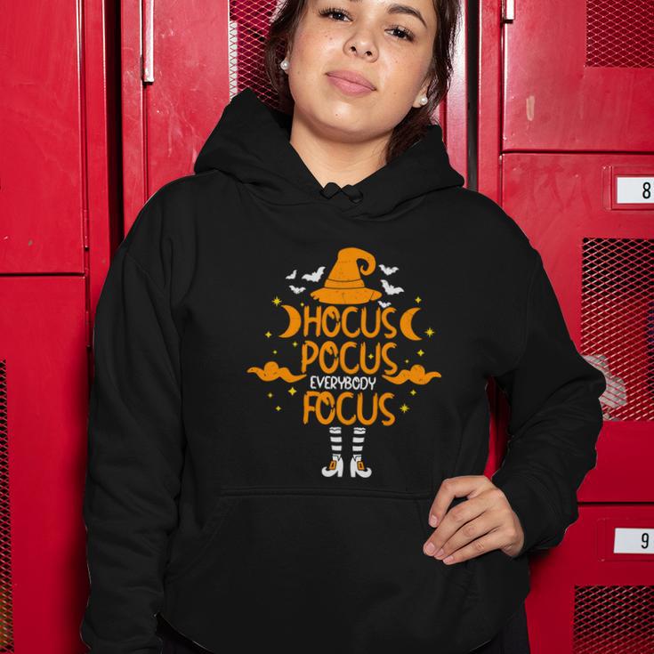 Hocus Pocus Focus Witch Halloween Quote Women Hoodie Unique Gifts