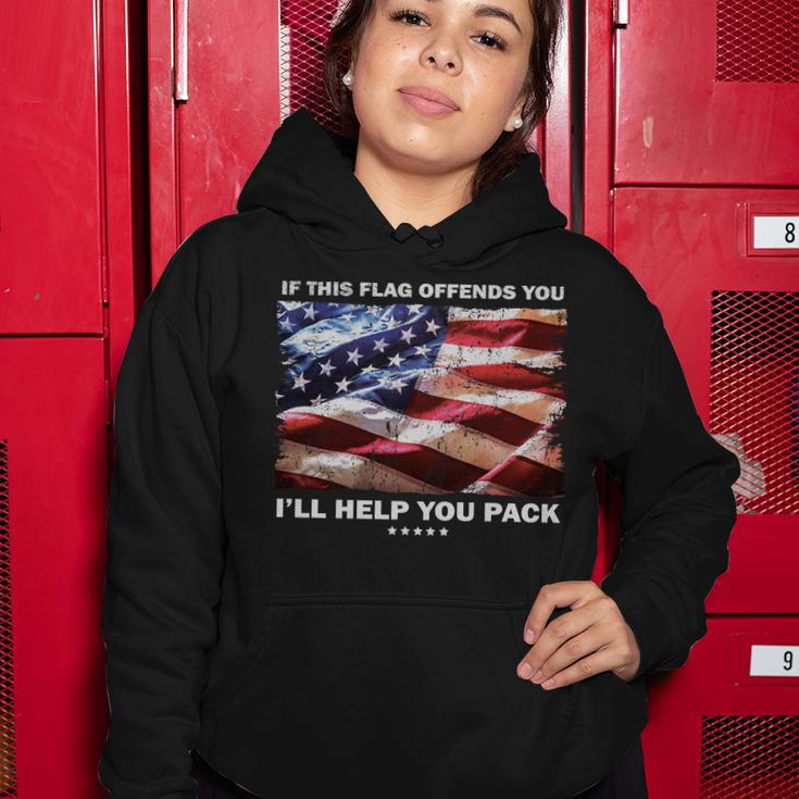 If This Flag Offends You Ill Help You Pack Tshirt Women Hoodie Unique Gifts