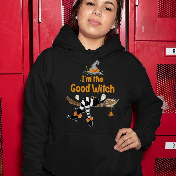 Im The Good Witch Funny Halloween Matching Group Costume Women Hoodie Funny Gifts