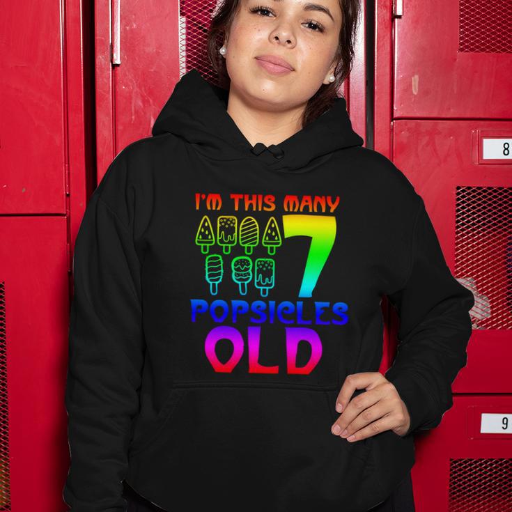 Im This Many Popsicles Old Funny Birthday For Men Women Great Gift Women Hoodie Unique Gifts