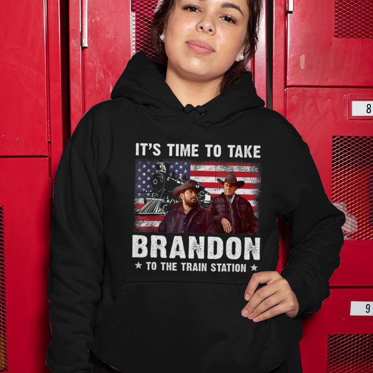 Its Time To Take Brandon To The Train Station V2 Women Hoodie Unique Gifts