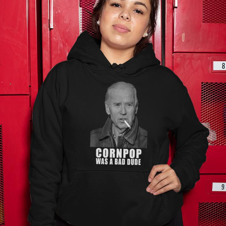 Joe Biden Cornpop Was A Bad Dude Meme Tshirt Tshirt Women Hoodie Unique Gifts